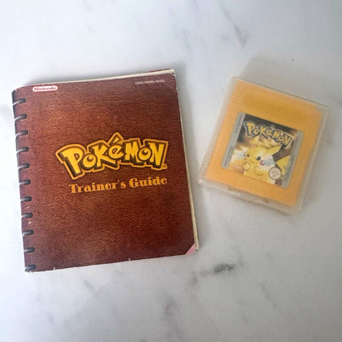 Nintendo pokémon yellow - pokémon, game