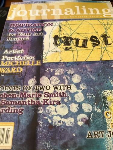 Art journaling magazine summer - art,