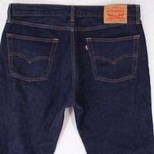 Mens Levi's 555 96 A7223 Straight Blue Jeans W37 W36 L32