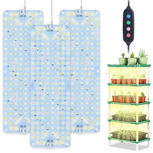 3pack panel grow lights for - panel,