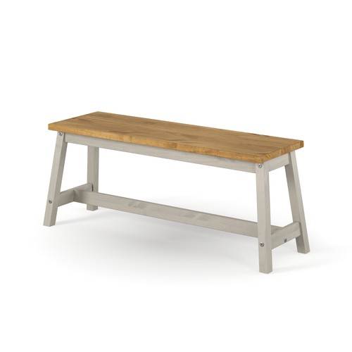 Dining bench solid pine - solid, rustic
