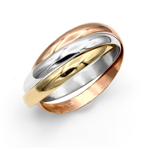 9ct colour gold russian - 9ct,