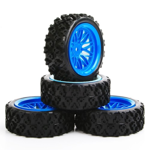 4pcs rubber rally tires wheel - 4pcs,