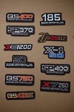 Suzuki Sidepanel Iron/Sew On