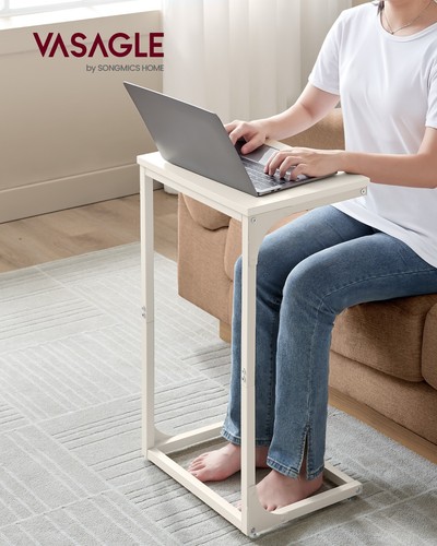 Vasagle shaped side table - c-shaped,