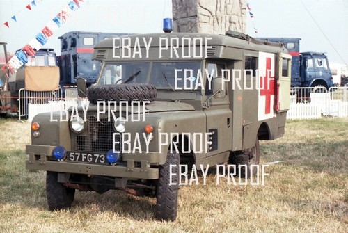 Army land rover ambulance - land,