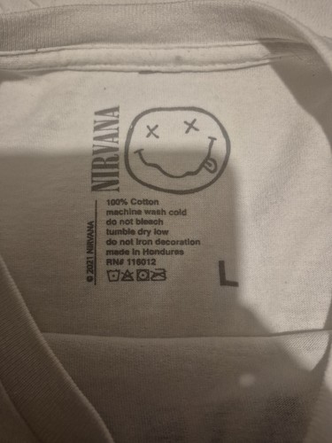 Mens nirvana oversized shirt - mens, t-shirt