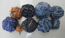 Job Lot Mostly Colinette Fandango Chenille Yarn Hand Dyed Various Colours - 560g