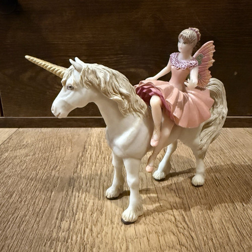 Schleich fairy rider white - schleich,