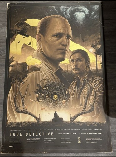 True detective art print - detective,