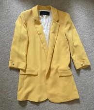 Zara Woman Yellow Blazer