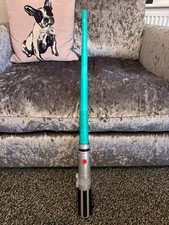 2004 Yoda Hasbro Green Lightsaber Retractable May The Force Be With You.
