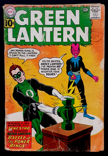Green lantern sinestro 1961 - lantern,