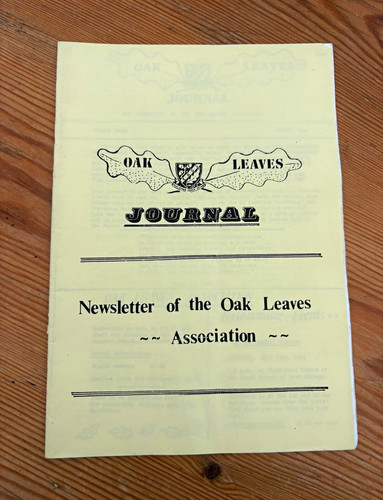 Journal oak leaves association - journal,