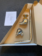 Exposed Clicker Bath Waste with Overflow Freestanding Baths Polished Nickel