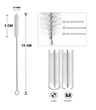 Nylon Straw Cleaner Cleaning Small Brush For Drinking Pipe Tube Baby Milk Bottle