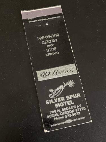 Vintage oregon matchbook - oregon,