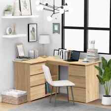 Corner Desk Chipboard Home Office Computer Study Table Multi Colours