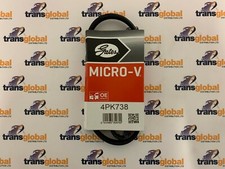 Power Steering Belt for Jaguar X Type 2.0 2.2 Diesel Gates 4PK738