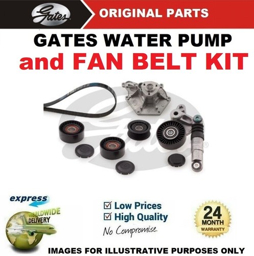 Gates water pump fan belt - gates,
