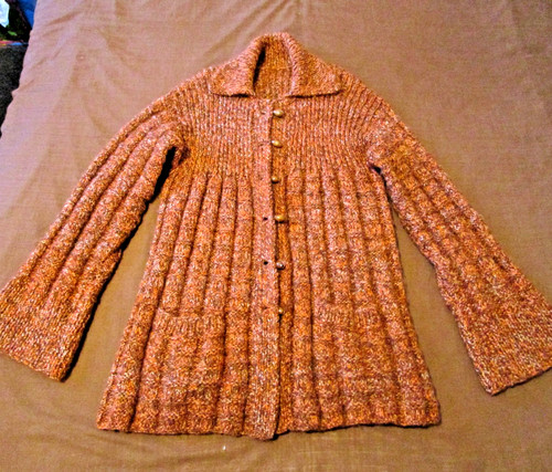 Vintage hand knitted - hand, wool