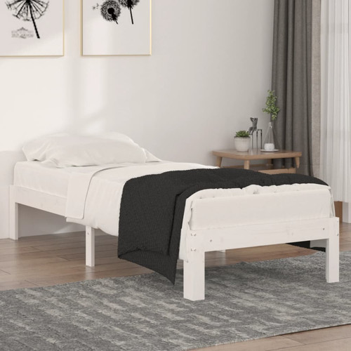 Bed frame solid pine - bed,