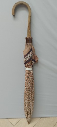 Vintage floral umbrella - vintage,