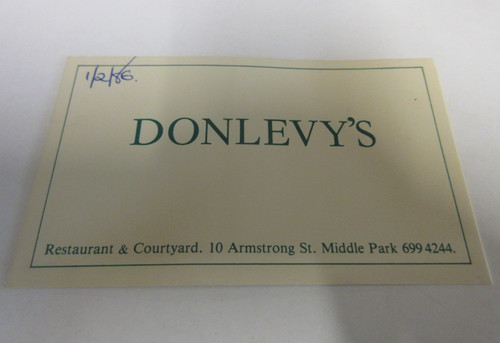 Donlevy restaurant - donlevy's,