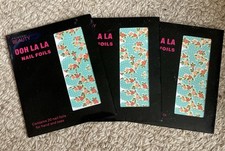 Primark Beauty Ooh La La Nail Foils 3 Packs x 20 Foils (60 x Foils) *Vintage