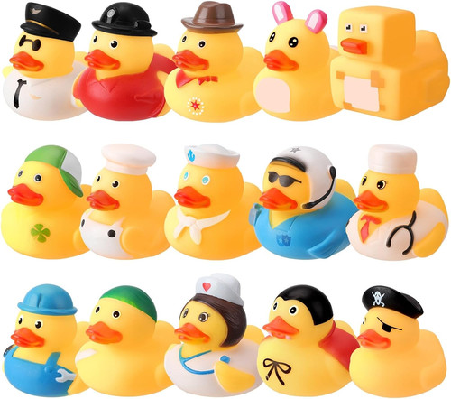 Rubber ducks bath toy pcs - bath, 15