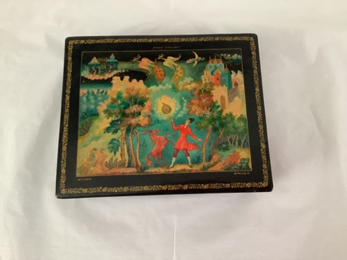 Vintage mstera russian lacquer - vintage,