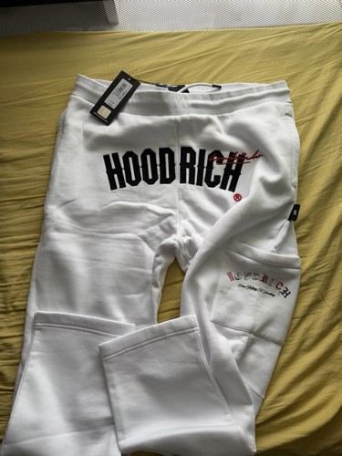 Hoodrich white heat joggers - white,