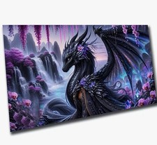 Large fantasy dragon 70x40cm - fantasy,