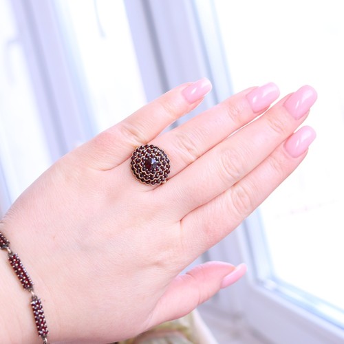Vintage bohemian garnet - bohemian,
