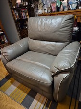 Grey Large Leather Electric