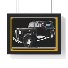 Iconic 1957 Austin FX3 Taxi