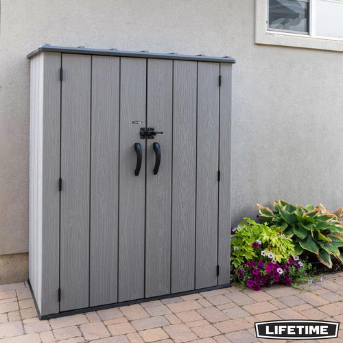 Lifetime vertical storage shed - storage,