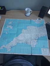 Vintage esso road - esso, map