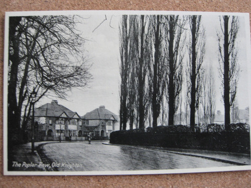 The poplar row - old, knighton