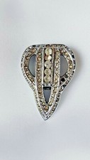 Vintage Dress Clip ~ Art Deco