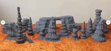 Large Rocks Scatter Bundle Star Wars Legion - 13 Terrain Pieces - Ideal Terrain