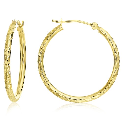 14k real solid gold large - real, 1"