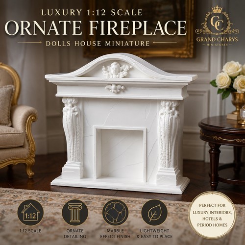 Dolls house luxury ornate - dolls,