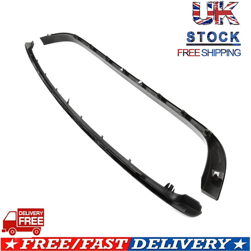 Gloss black grill top bottom - gloss,