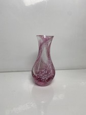 Caithness Bud Vase Pink and