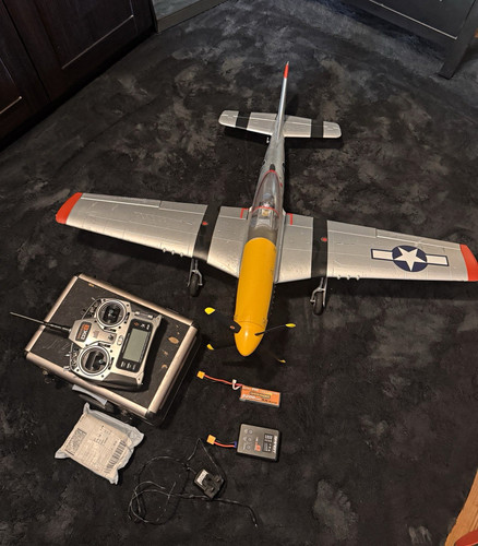 Mustang warbird 1100mm - rc,
