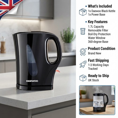 Electric kettle fast - 1.7l,