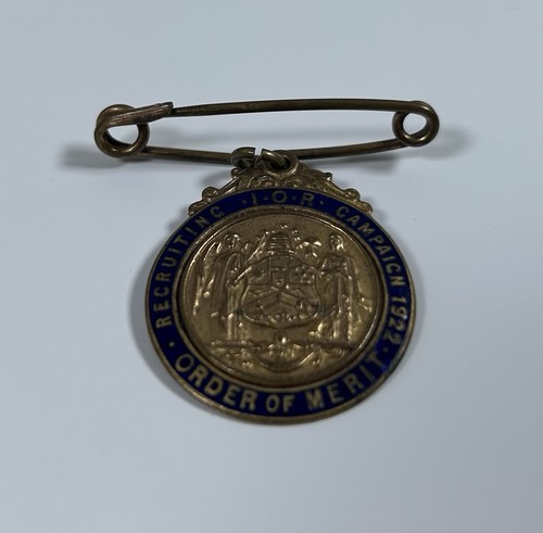 Gilt enamel masonic - gilt, lodge
