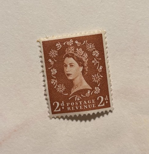 Old british postage stamps - british,