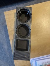 E46 Carbon fiber Cup & Coin holder